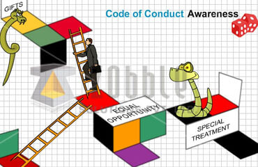 Code of conduct : Explain in the way they will understand